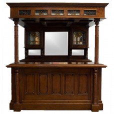 The Dubliner Canopy Bar - Chestnut colour